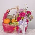 Fruity Khmer with Ornsom and Flowers Basket 1 Set