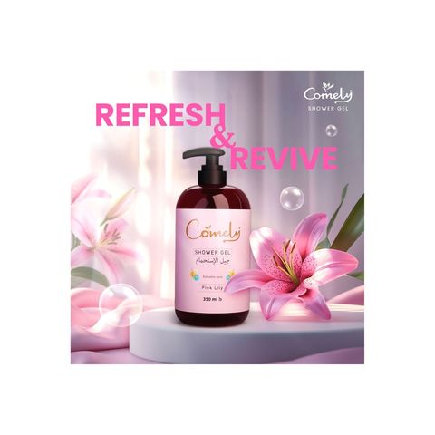 Comely Shower Gel Pink Lily 350ml