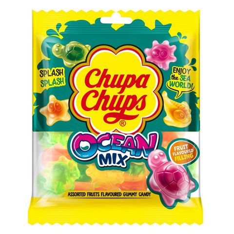 Chupa Chups Ocean Mix Gummy Candy 60g