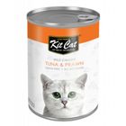 Kit Cat Can Food Tuna & Prawn 14oz