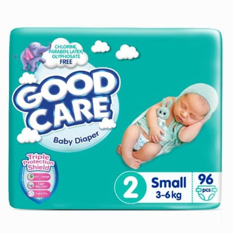 Good Care Baby Diaper Small 96 Pieces
