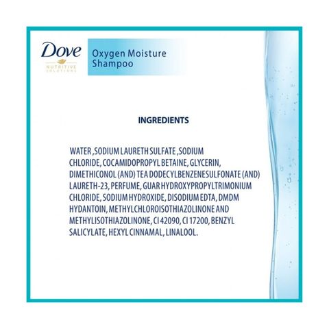 Dove Shampoo Oxygen Moisture 330ml
