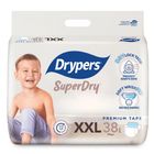 Drypers Superdry Premium Tape Baby Diaper (15kg+) XXL 38 Pieces