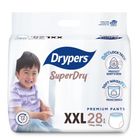 Drypers Superdry Premium Pants Baby Diaper (15-25kg) XXL 28 Pieces