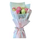 Whisper White Pink Flower 1 Bouquet