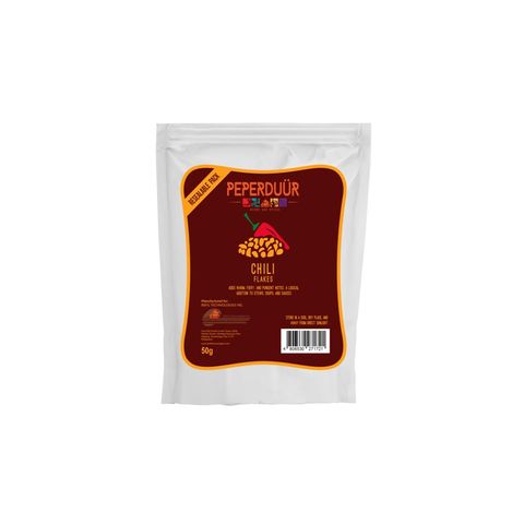 Peperduur Chili Flakes 50g