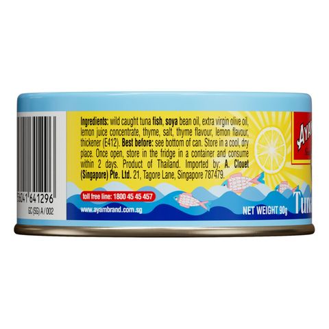 Ayam Brand Tuna Flakes with Lemon and Thyme 90g