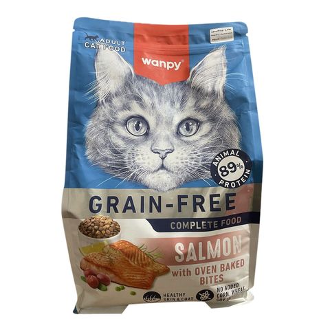 Wanpy Grain Free Super Premium Adult Cat Food Salmon 1.5kg