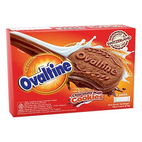Ovaltine Chocolate Malt Cookies 3 Packets