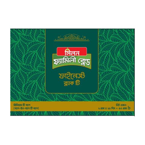 Seylon Familly Blend Finest Black Tea Box 50g