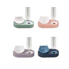 Water Dispenser With Single Round Cat Ear Type Bowl  Assorted Color 1 Piece