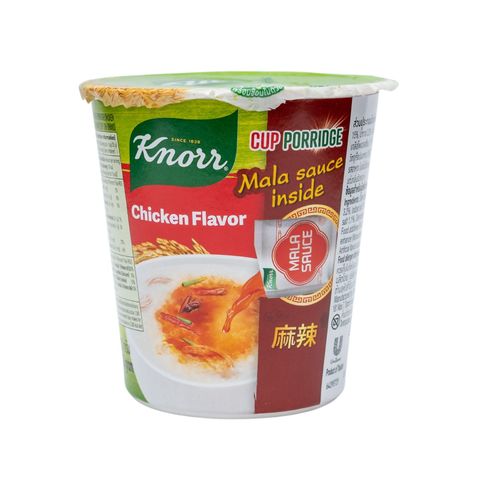 Knorr Instant Jasmin Rice Porridge Jok Cup Mala Flavour 33g