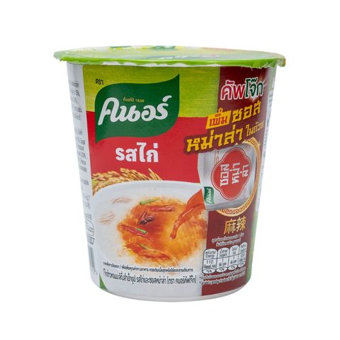 Knorr Instant Jasmin Rice Porridge Jok Cup Mala Flavour 33g