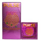 Pulse Triple Treat Skillet Ribbed Dotted Condom Economy Pack 10 Pieces