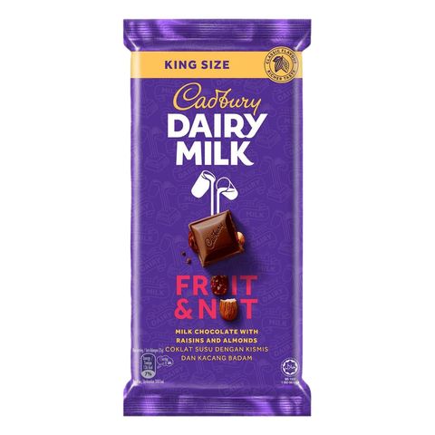 Cadbury Dairy Milk Fruit & Nut 190g