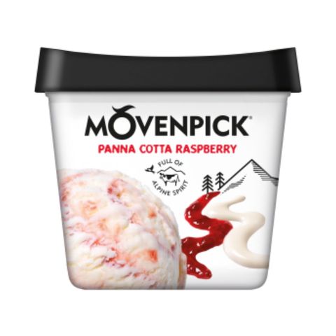 Movenpick Panna Cotta Raspberry Ice Cream 900ml