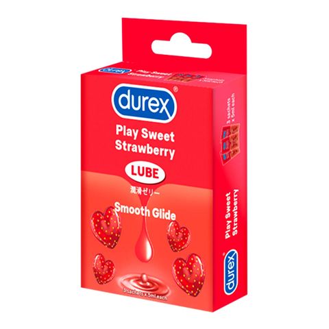 Order Durex Play Sweet Strawberry Lube Water-based Intimate Lubricant  Sachet 3 x 5ml from pandamart (Distribution Centre)