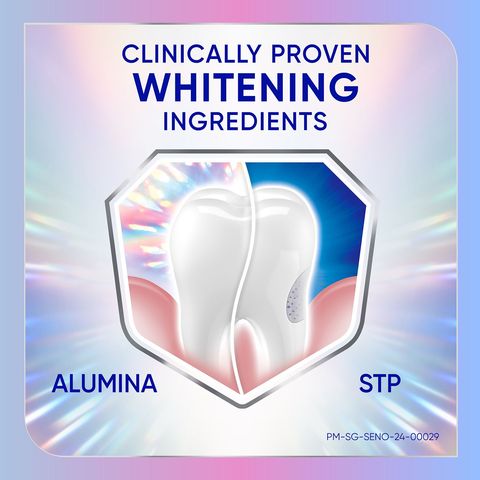 Sensodyne Toothpaste Clinical White for Sensitive Teeth Whitening & Enamel Strengthening 100g