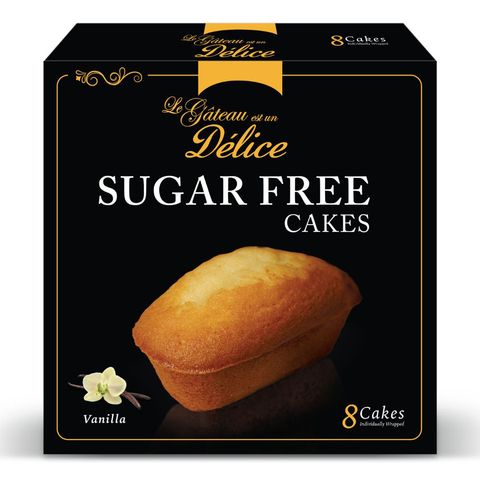 Le Gateau Est Un Delice Sugar Free Cakes Vanilla 8 x 23g