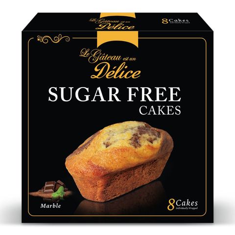 Le Gateau Est Un Delice Sugar Free Cakes Marble 8 x 23g