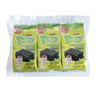 Taberu Roasted Korean Style Seaweed Original 3 x 5g