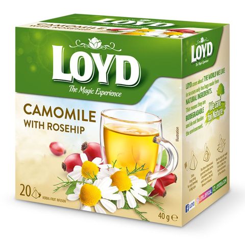 Loyd Camomile with Rosehip 20 x 2g