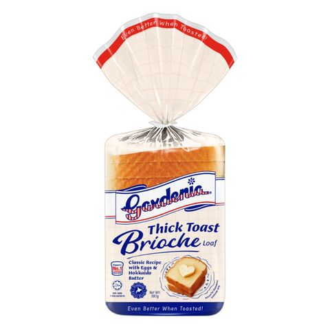 Gardenia Thick Toast Brioche Loaf 380g