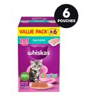 Whiskas Pouch Kitten Tuna Value Pack 6 x 80g
