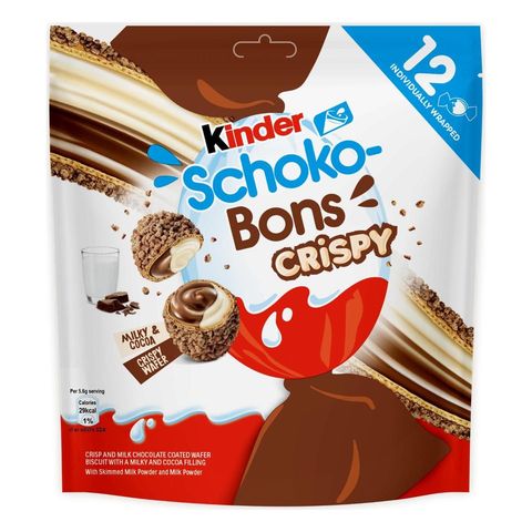 Kinder Schoko-bons Crispy Chocolate T12 67.2g