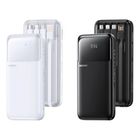 01020334W Remax - FCP- 1 (10000mAh) 20W+22.5W Built-In Cabled Fast Charging Power Bank (Input-Type- C/Type-C Cable/USB Cable) (Output- 2USB/Micro 1 Piece