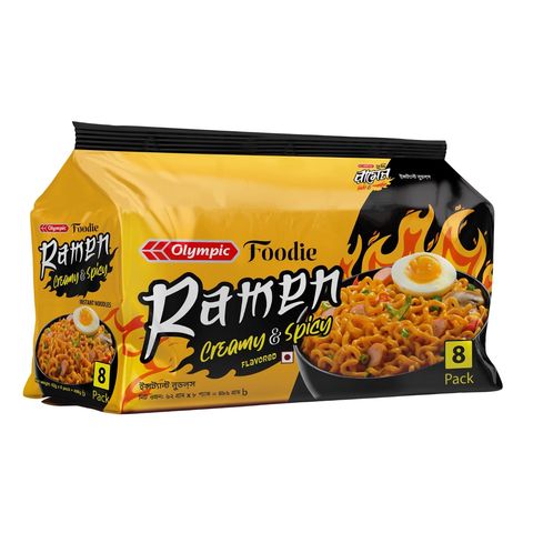 Olympic Foodie Ramen Creamy & Spicy Instant Noodles 496g