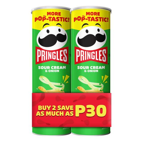 Pringles Sour Cream & Onion (Buy 2 Save P30) 2 x 134g