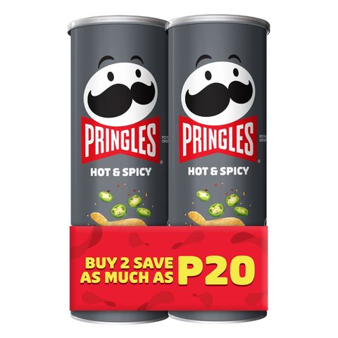 Pringles Hot & Spicy (Buy 2 Less P20) 2 x 102g
