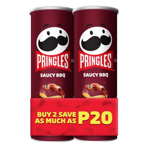 Pringles BBQ (Buy 2 Less P20) 2 x 102g
