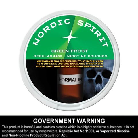 Nordic Spirit Green Frost Regular 20 Pieces