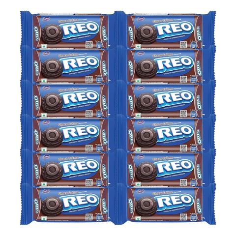 Cadbury Oreo Choco Creme Chocolatey Sandwich Biscuits 41.74g 12 Packets