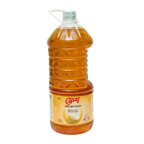 Fresh Fortified Edible Rice Bran Oil 2L