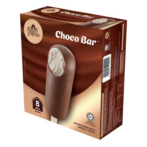 Farm Fresh Choco Bar 8 x 60ml