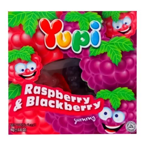 Yupi Raspberry&B.Berry Candy 18g ID