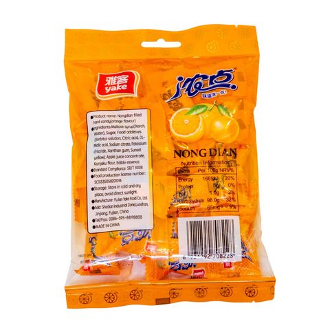 Yake Candy Orange Flavor 100g