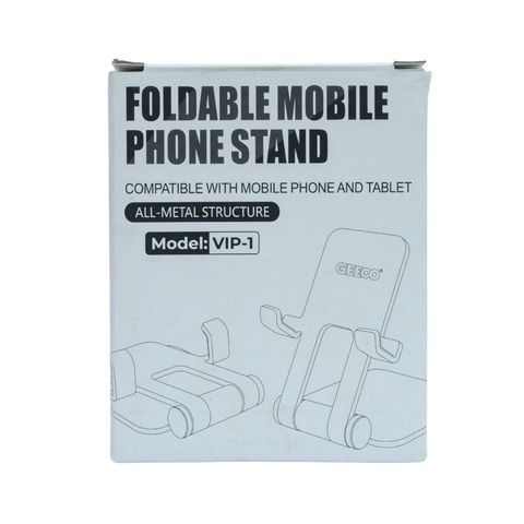 Geeoo Foldable Mobile Phone Stand All Metal Model Vip 1 Piece