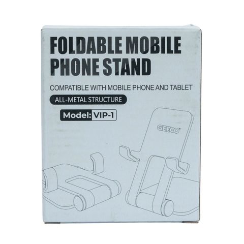 Geeoo Foldable Mobile Phone Stand All Metal Model Vip 1 Piece