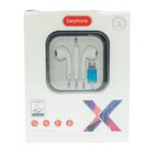 Earphone X Wired With Lighting Plug Ios 1 Piece
