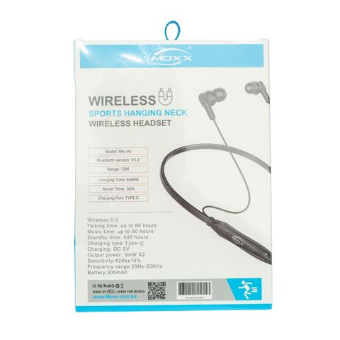Moxx Mn 90 Wireless Neckband Assorted