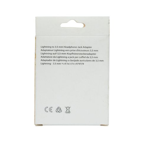 Lightning To Headphone Jack Adaptor 1 Piece