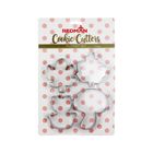Redman Flower Cookie Cutters Stainless Steel Set 4 Pieces