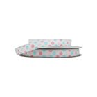 Redman Ribbon Pink Blue Polka (13mm x 25m) 1 Unit