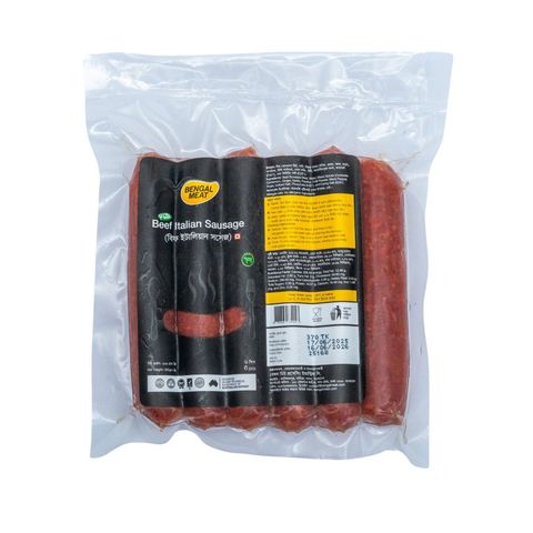 Bengal Meat Fresh Beef Italian Sausage 6 Pieces 300g
