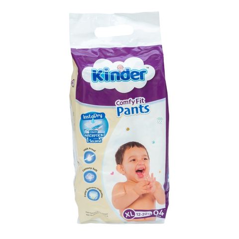 Kinder Comfy Fit Pant Diaper Medium 6-12kg 40 Pieces