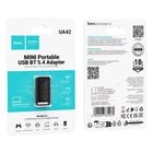 USB ប៊្លូធូស Mini Portable BT 5.4 ម៉ាក Hoco ម៉ូដែល UA42 1 Piece
